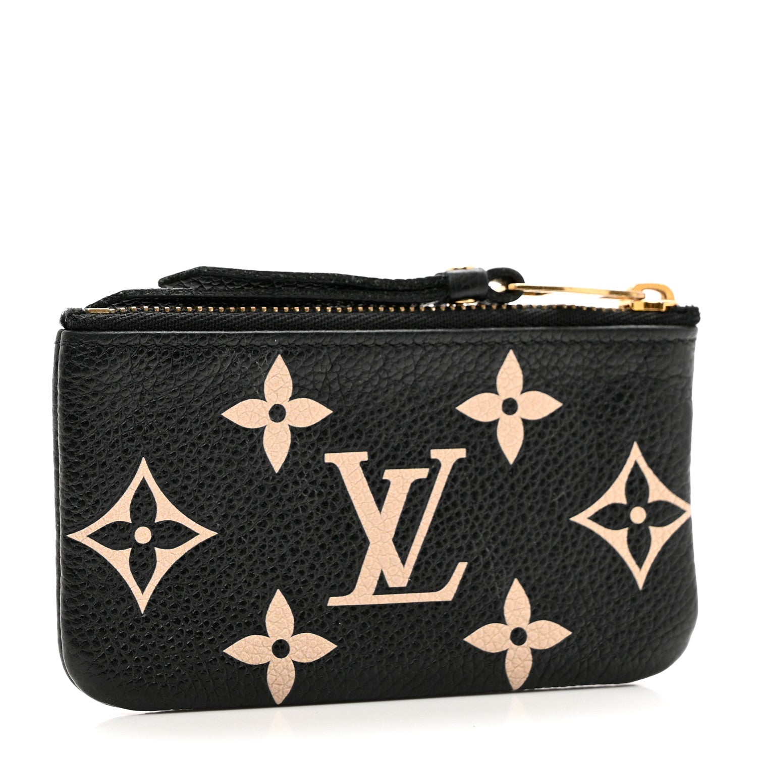Louis Vuitton Empreinte Monogram Giant Key Pouch Black Beige 3 of 7