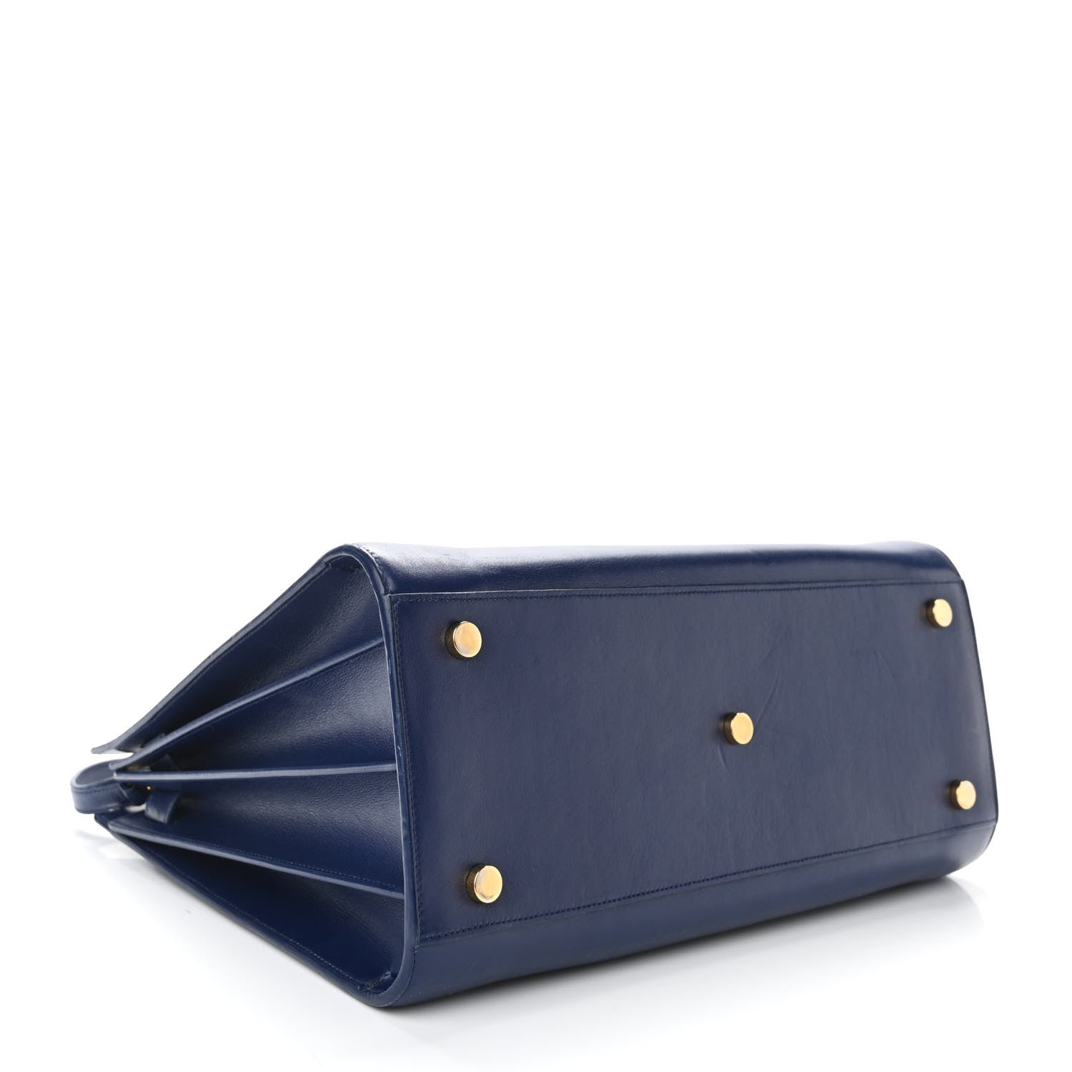 Saint Laurent Calfskin Nano Sac De Jour New Marine 3 of 9