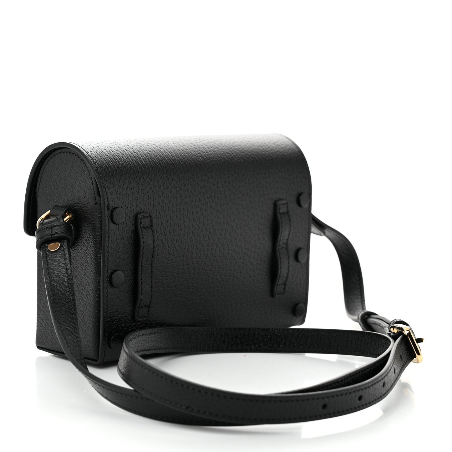 Calfskin Horsebit 1955 Shoulder Bag Black