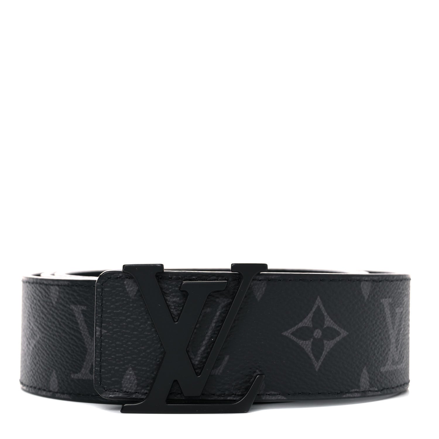 Louis Vuitton Calfskin Monogram Eclipse 40mm LV Initiales 100 40 1 of 7