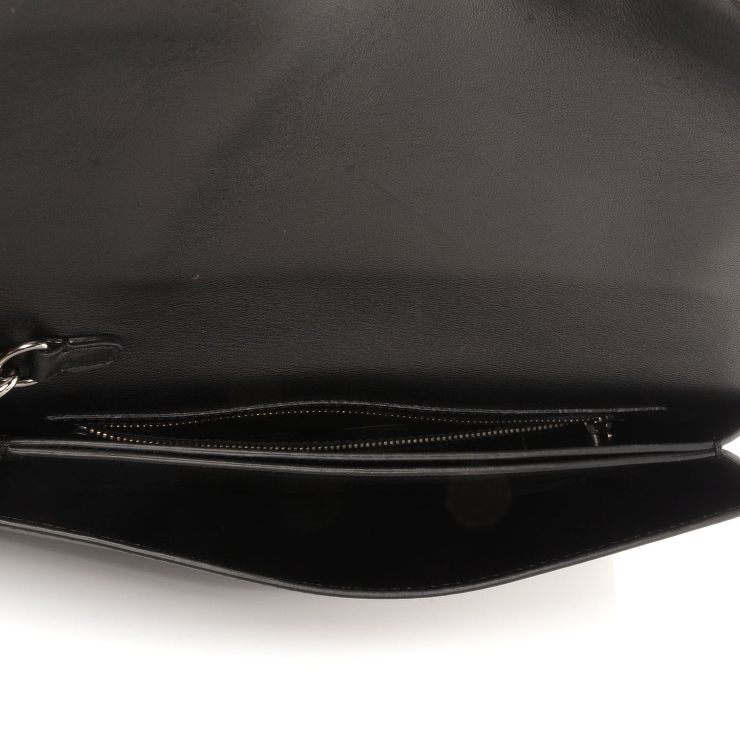 Nappa Rockstud Wristlet Clutch Black