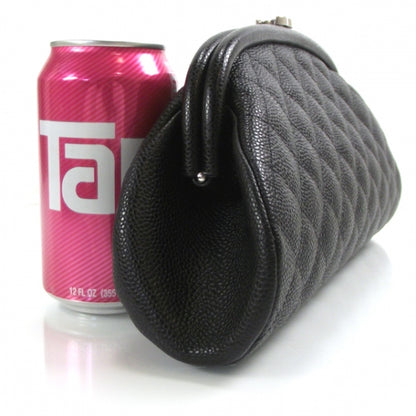 Chanel Caviar Quilted Timeless Clutch Black 3 of 9
