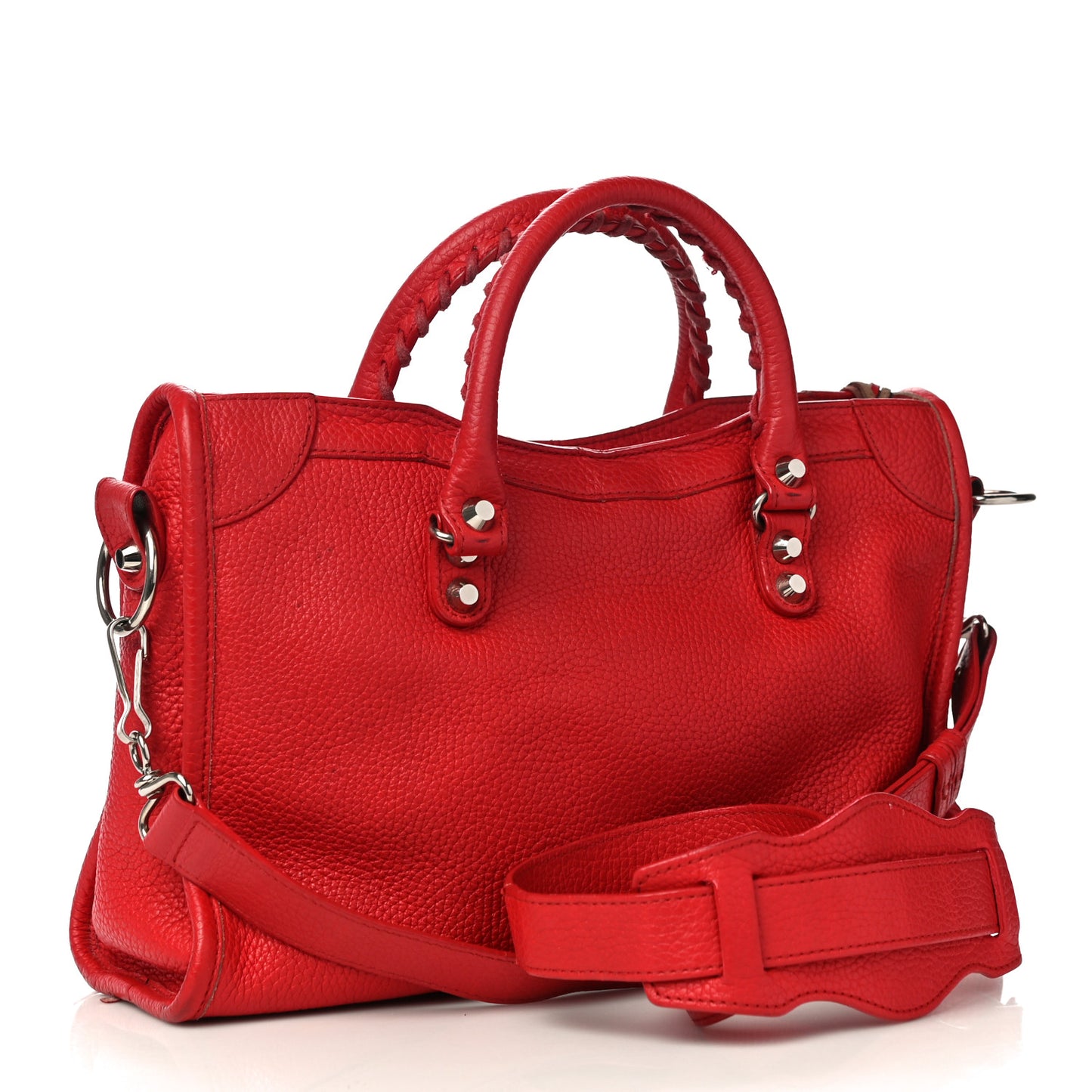 Vibrato Calfskin Classic Silver Hardware S City Rouge Cerise