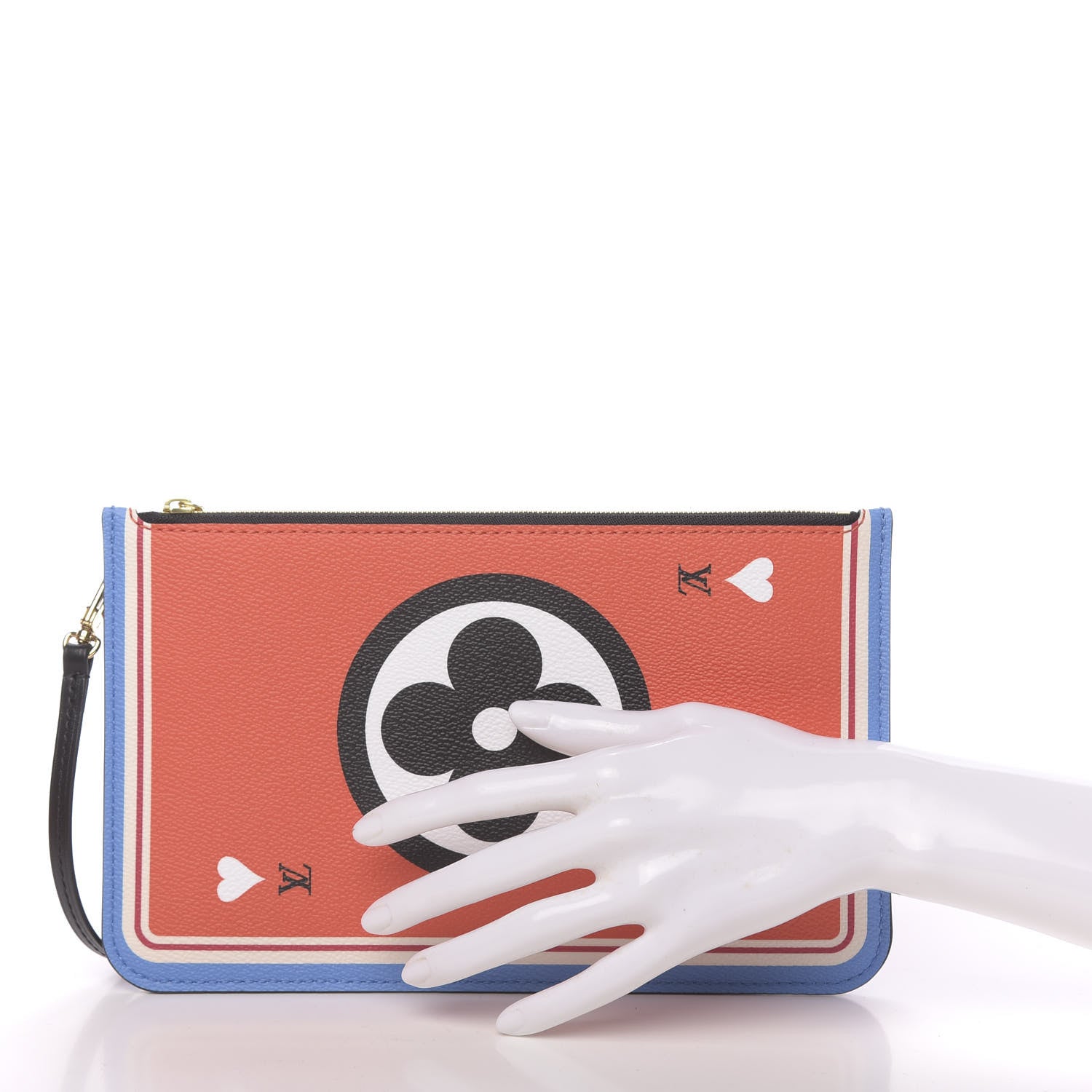 Louis Vuitton Game On Neverfull MM Pochette White 3 of 12