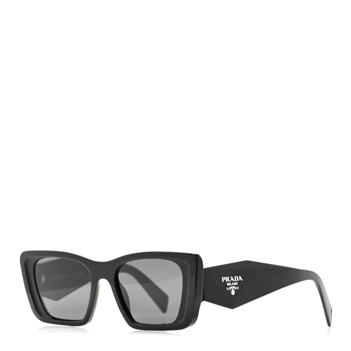 Acetate Symbole Sunglasses SPR 08Y Black