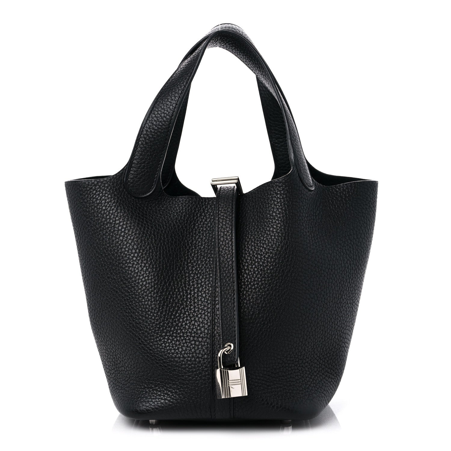 Hermes Taurillon Clemence Picotin Lock 18 PM Black 1 of 10
