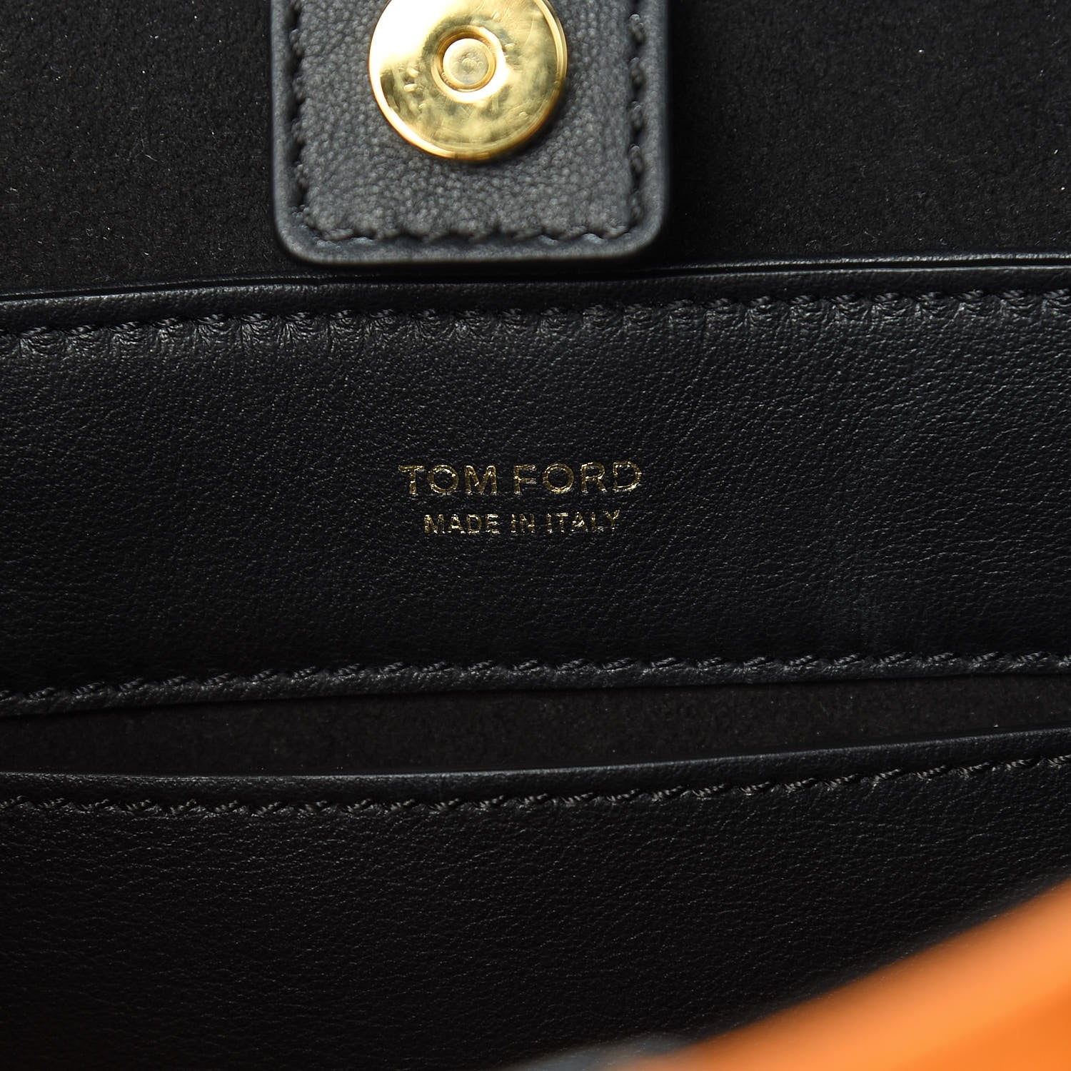 Tom Ford Canvas Mini T Tote Bag Orange 6 of 13