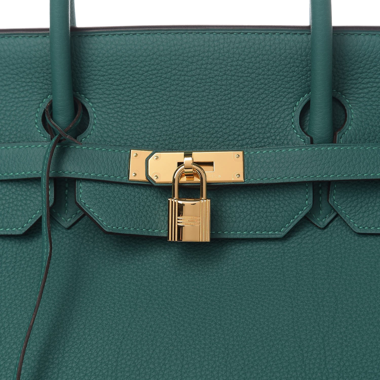 Hermes Togo Birkin 40 Malachite 10 of 11