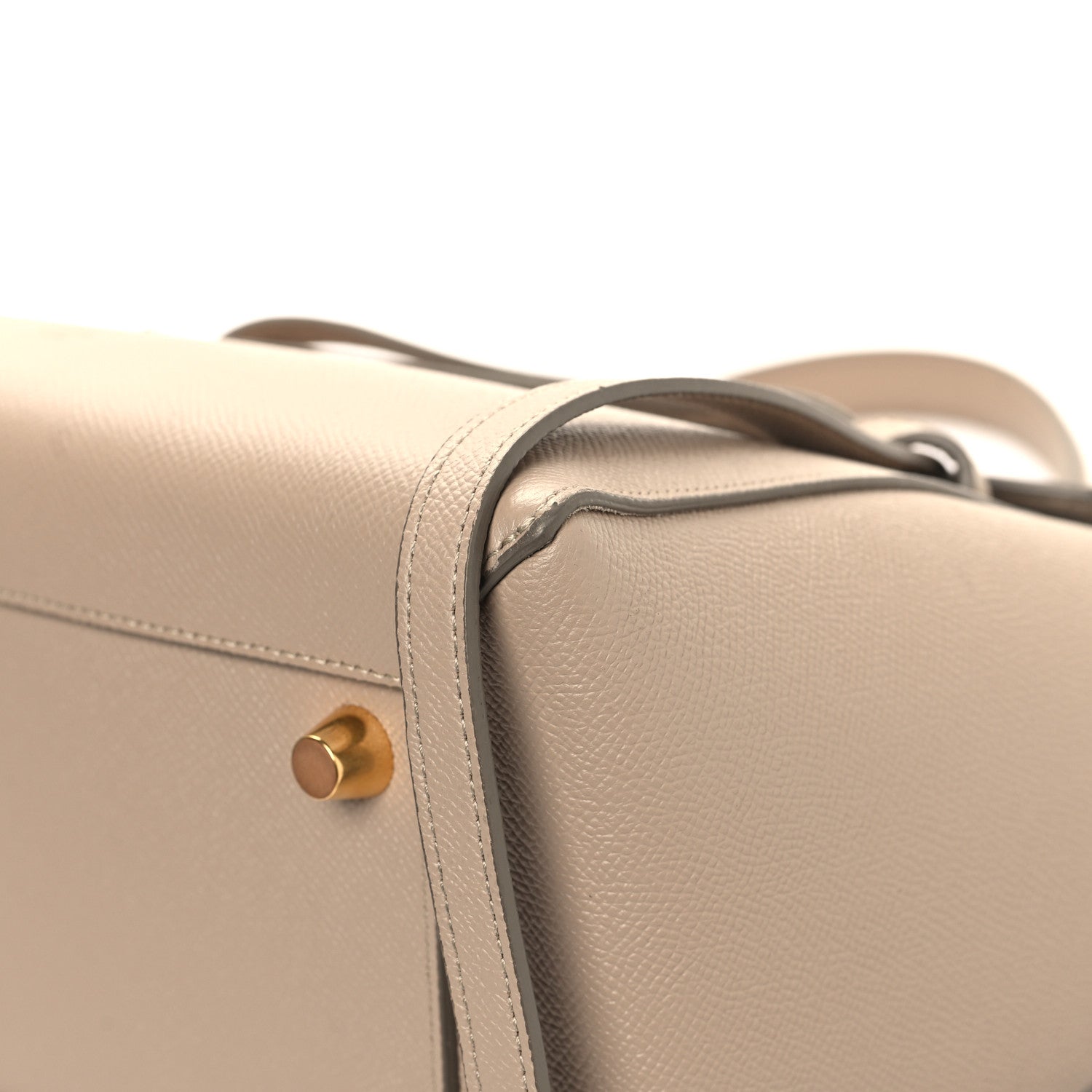 Celine Grained Calfskin Mini Belt Bag Light Taupe 10 of 13