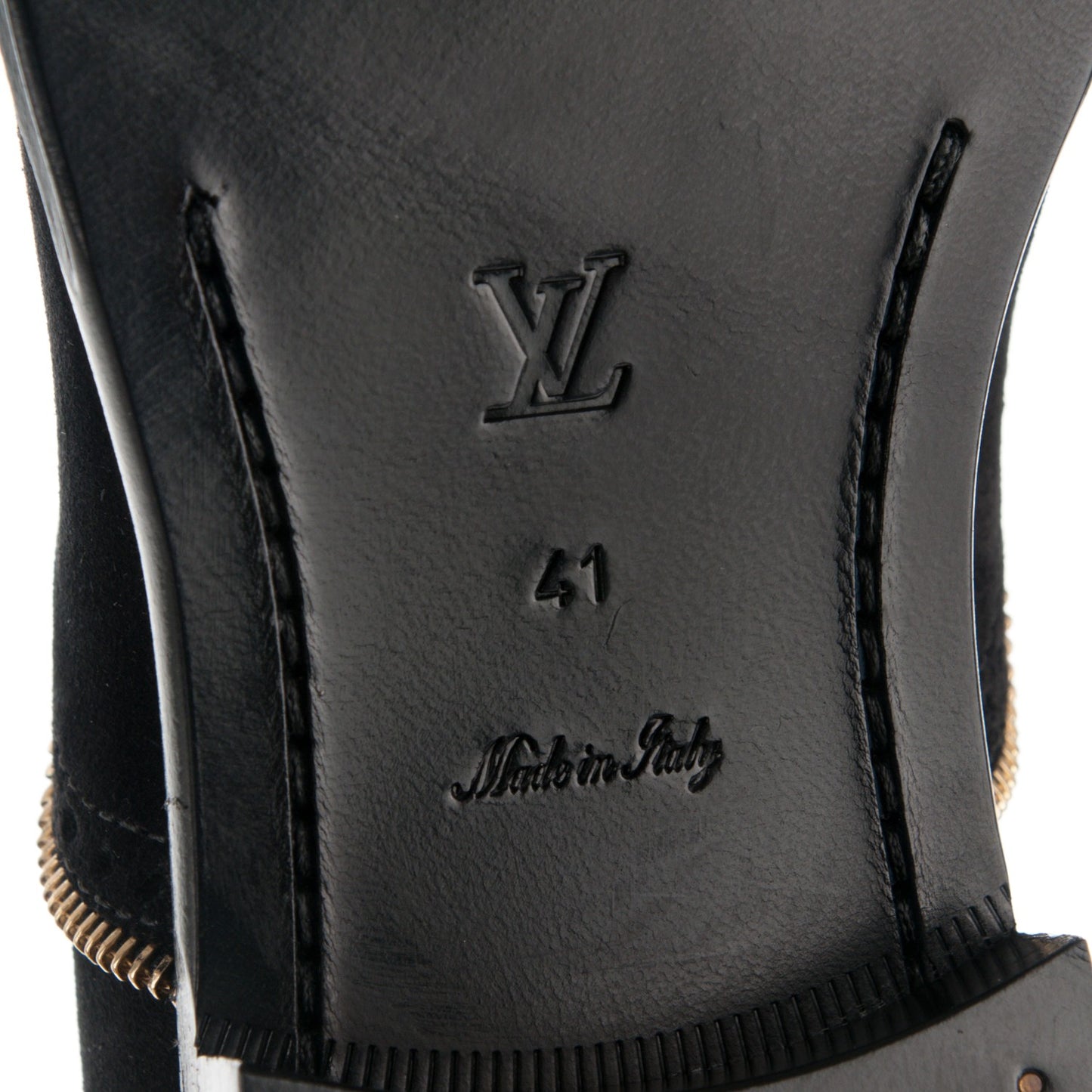 Suede Tomboy Richelieu Flats 41 Black