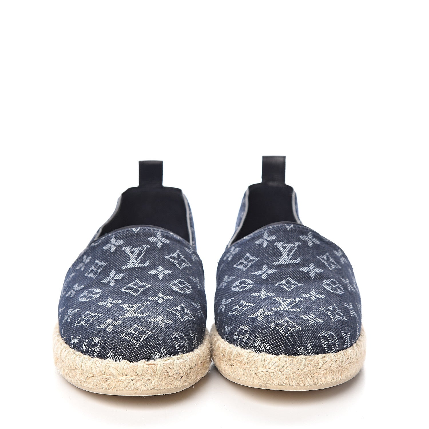 Louis Vuitton Monogram Denim Waterfall Espadrille 41 Marine 2 of 8