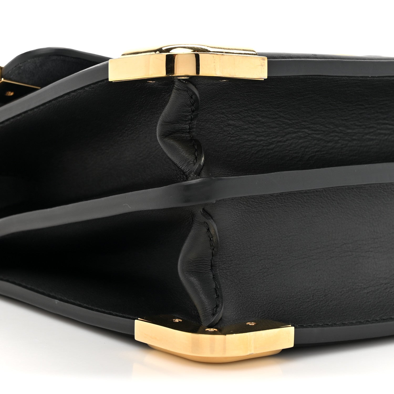 Louis Vuitton Calfskin Nanogram Embossed Dauphine MM Black 10 of 10