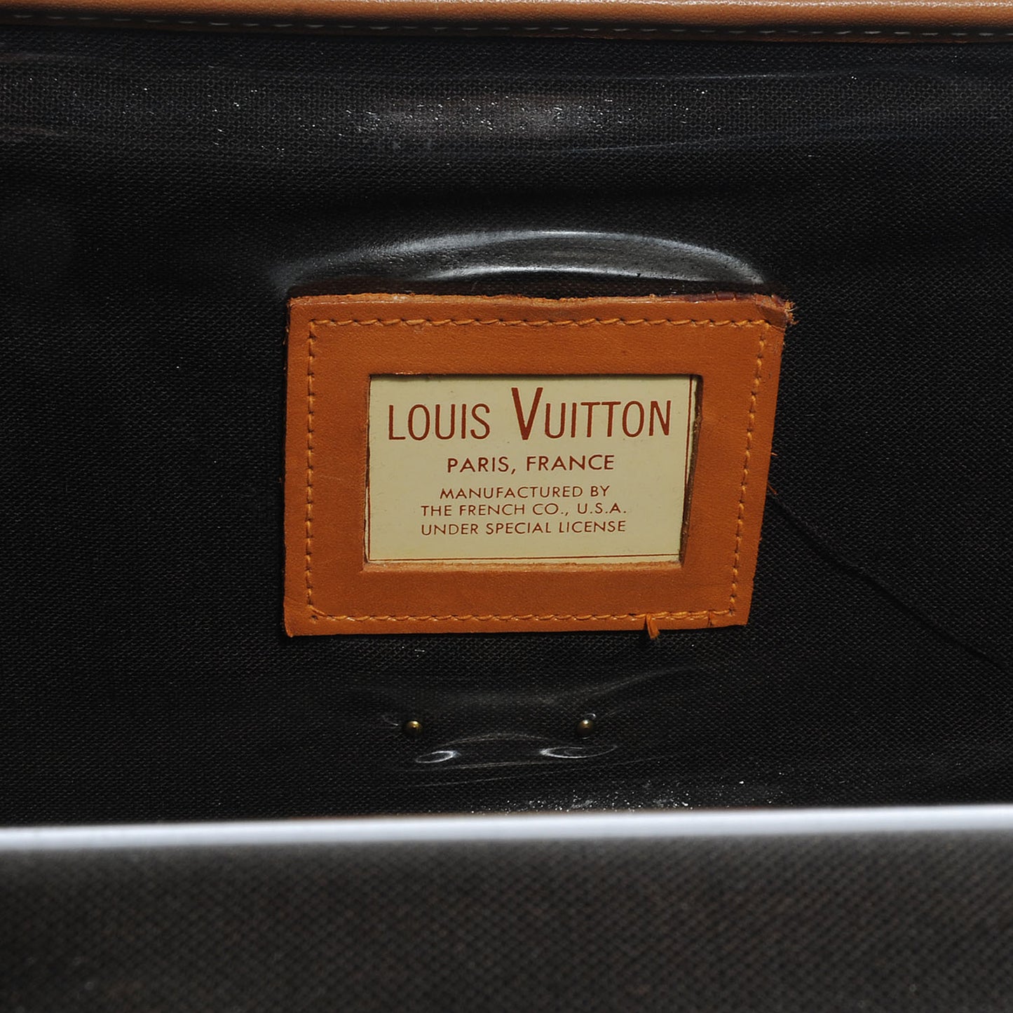 Monogram French Company Beauty Train Case