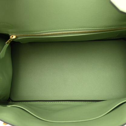 Hermes Epsom BIRKIN 30 Vert Criquet 5 of 12