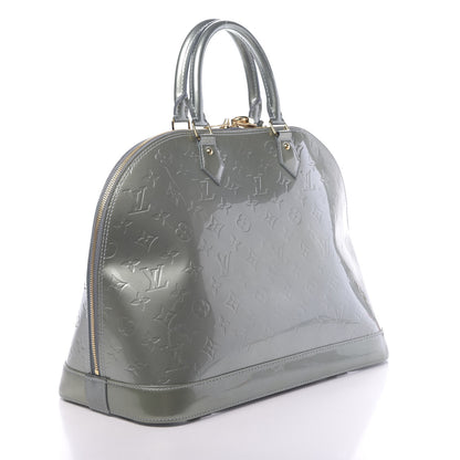 Louis Vuitton Vernis Alma MM Givre 3 of 9