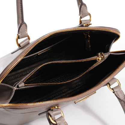 Prada Saffiano Lux Medium Promenade Tote Argilla 7 of 11