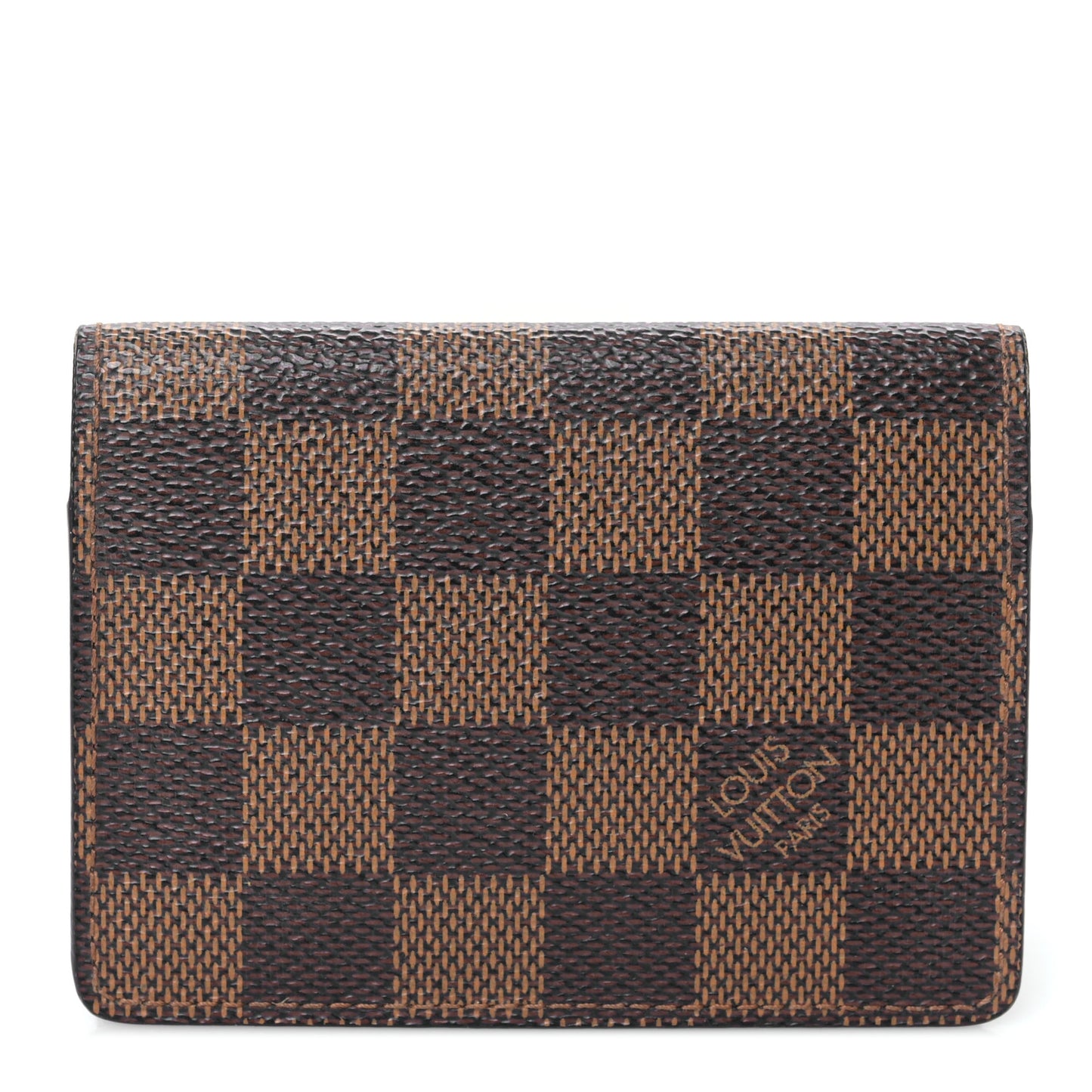 Damier Ebene Business Card Holder