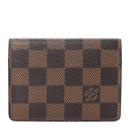 Louis Vuitton Damier Ebene Business Card Holder 1 of 8