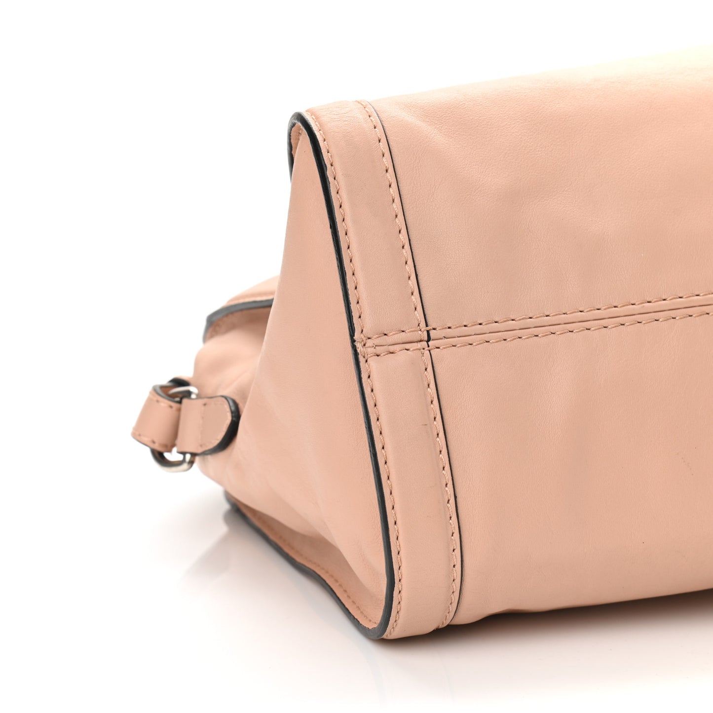 Calfskin Small Skull Padlock Zip Around Tote Teint