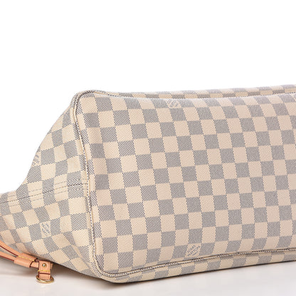 Louis Vuitton Damier Azur Neo Neverfull GM Rose Ballerine 13 of 15