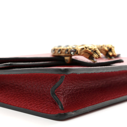 Gucci Calfskin Super Mini Dionysus Shoulder Bag Hibiscus Red 8 of 9