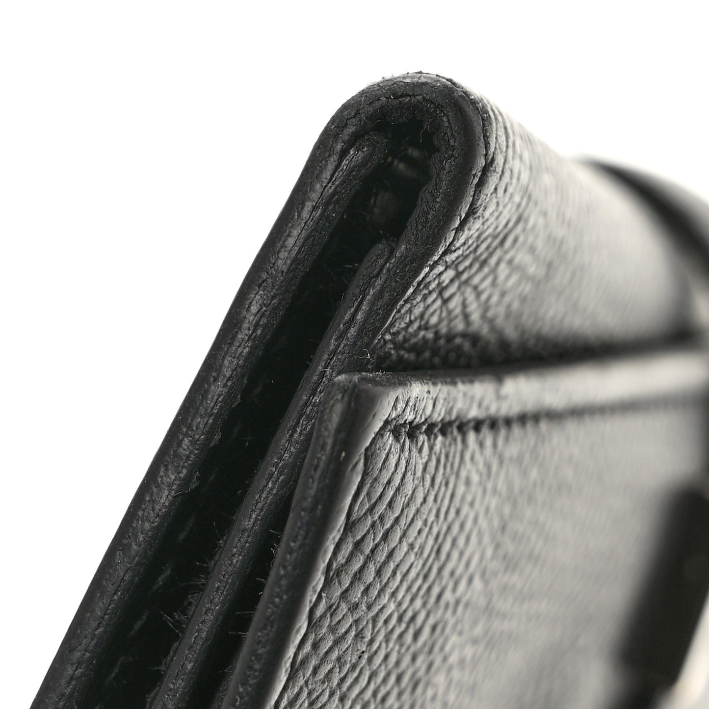 Epsom Tri-Fold Bearn Gusset Wallet Black