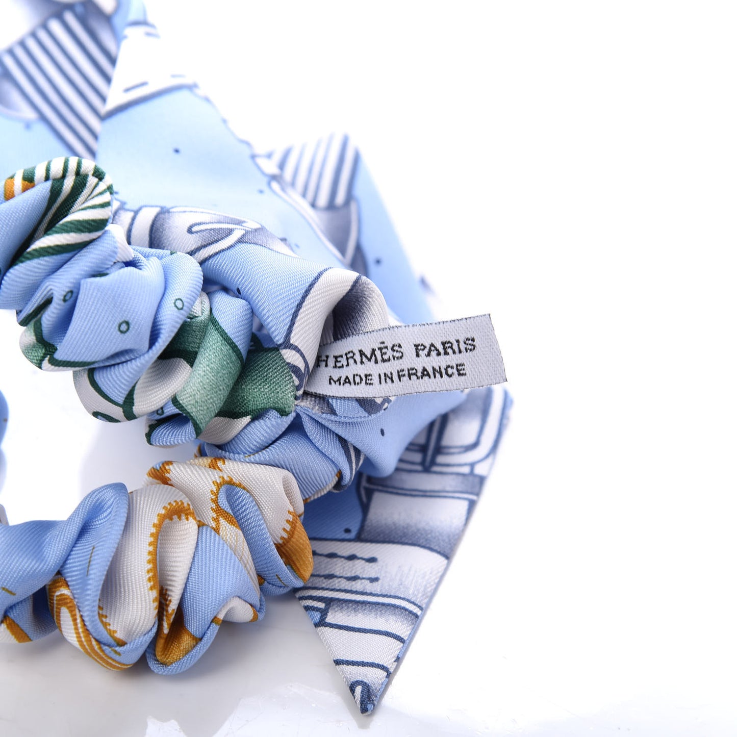 Silk Twilly Scrunchie