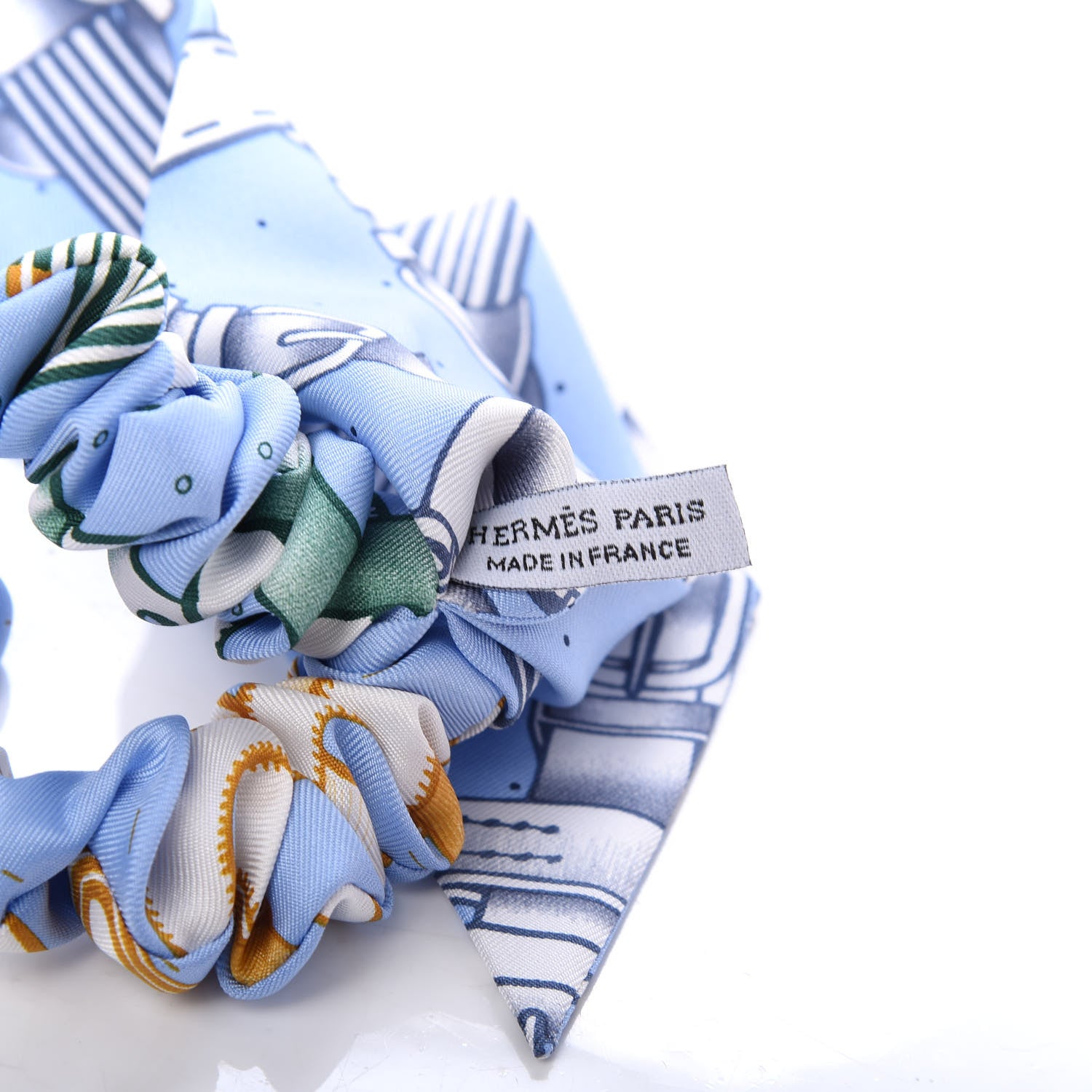 Hermes Silk Twilly Scrunchie 3 of 3