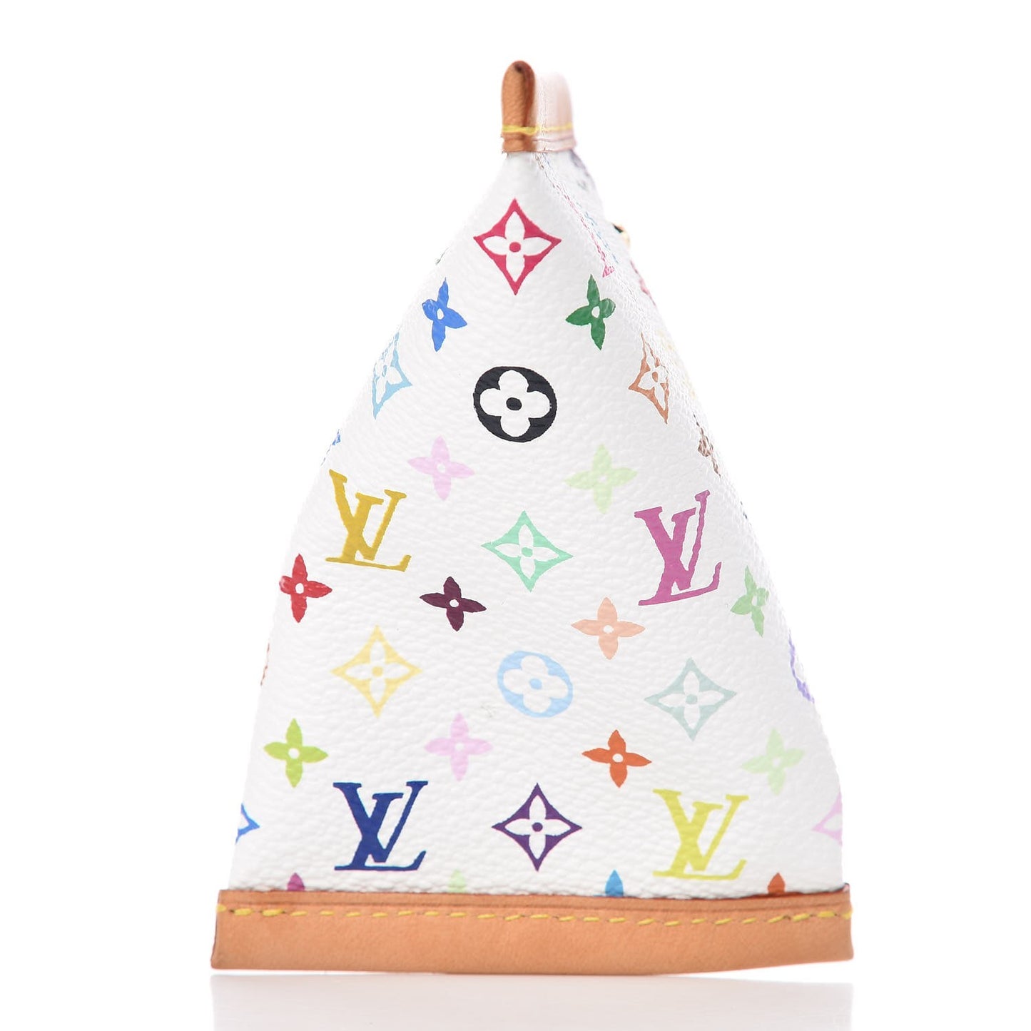 Monogram Multicolor Berlingot Coin Purse White