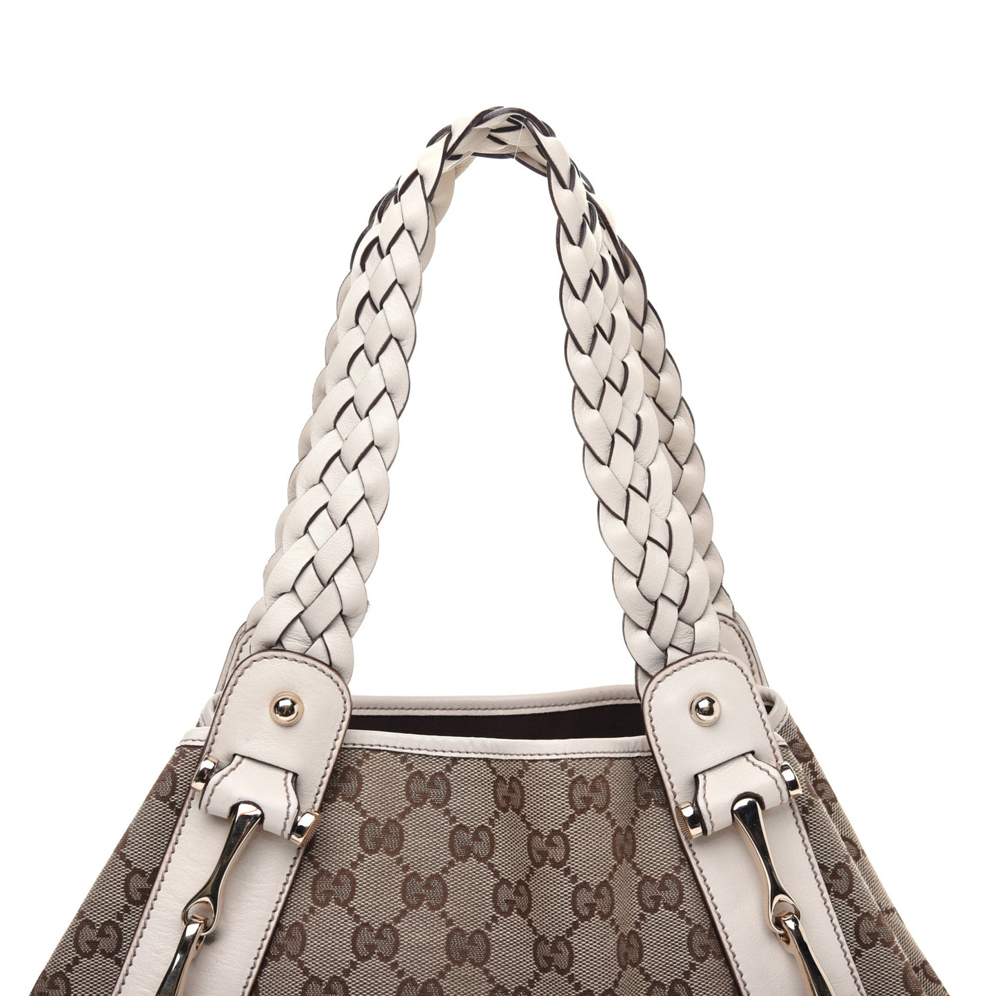 Monogram Small Pelham Shoulder Bag Off White