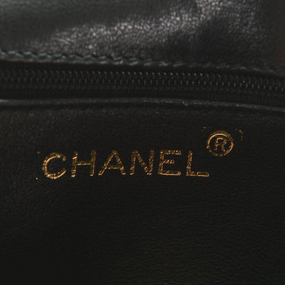 Chanel Lambskin Chevron Quilted Mini Flap Black 6 of 8