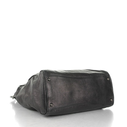 Prada Glace Calf Shopping Tote Nero Black 4 of 12