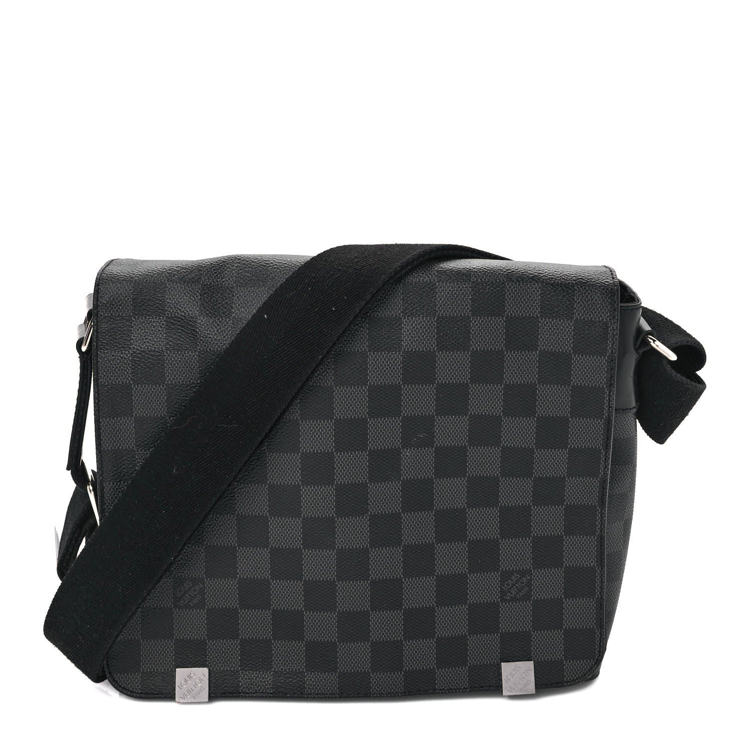 Louis Vuitton Damier Graphite District PM 1 of 10