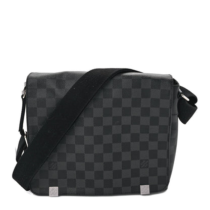 Louis Vuitton Damier Graphite District PM 1 of 10