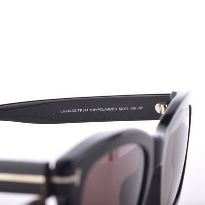 Tom Ford Lauren Sunglasses TF614 Black 6 of 7
