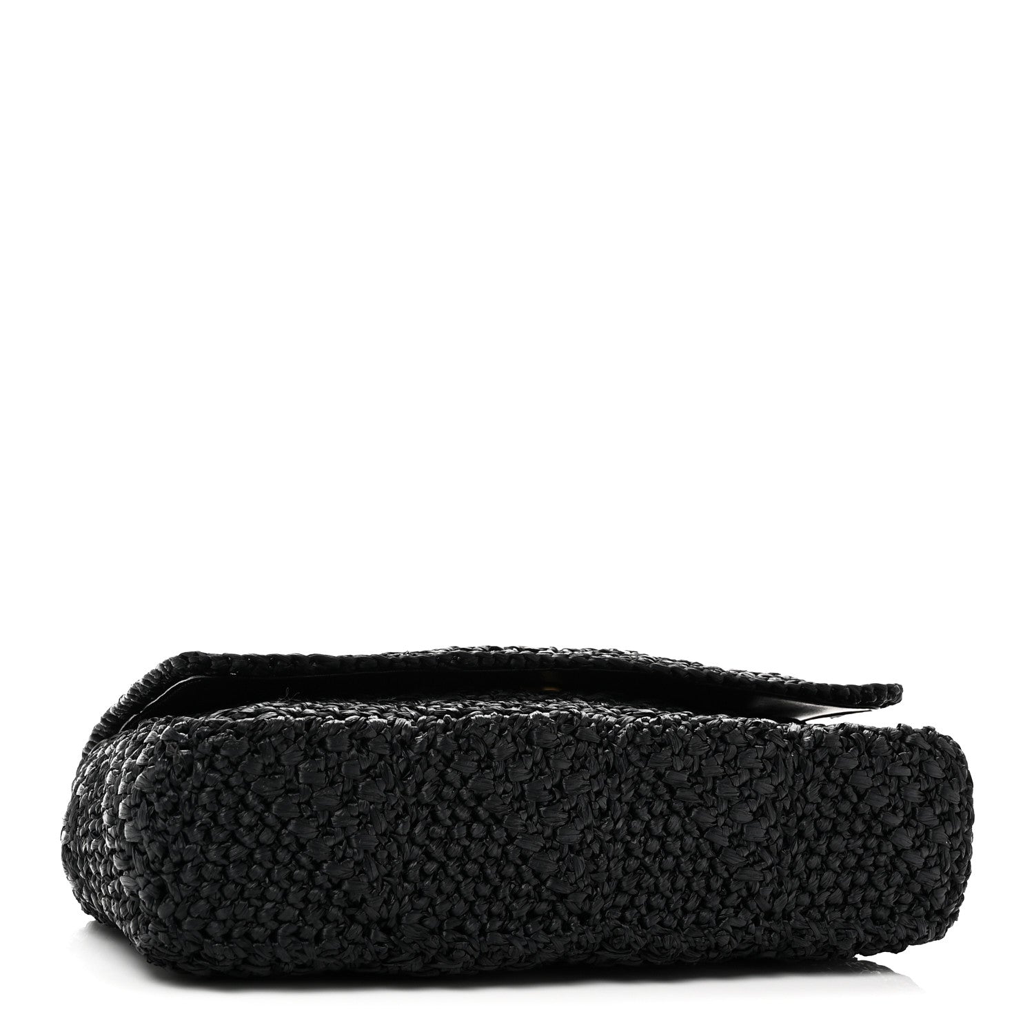 Saint Laurent Raffia Monogram Medium Jamie Black 4 of 9