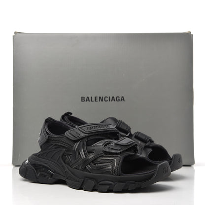 Balenciaga Neoprene Rubber Womens Track Sandals 38 Black 12 of 12