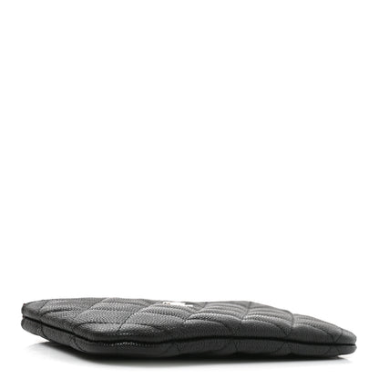 Chanel Caviar Quilted Small Cosmetic Case Black 4 of 8