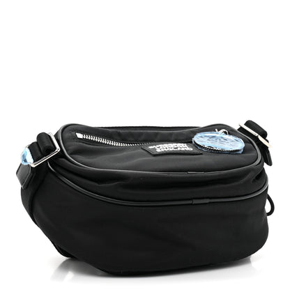 Burberry Econyl Logo Print Bum Bag Black 4 of 9