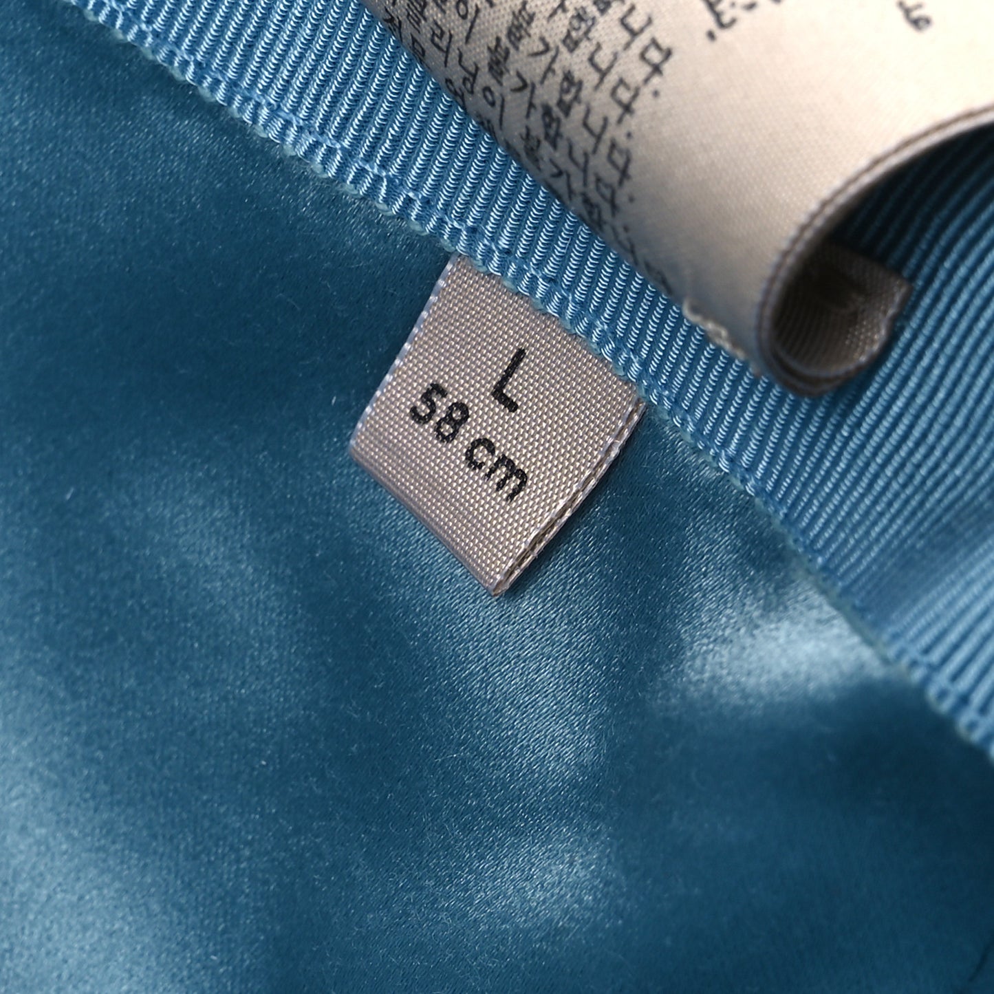 Canvas Lame GG Monogram Rush Baseball Hat L Gardenia Silver