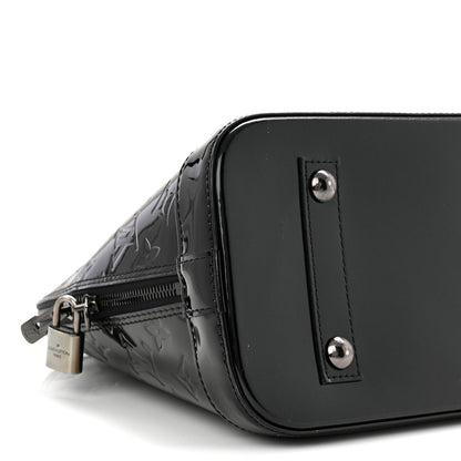 Louis Vuitton Vernis Alma PM Noir Magnetique 9 of 11