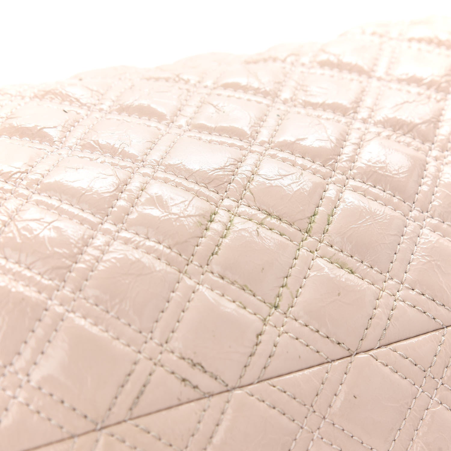 Marc Jacobs Calfskin Quilted Stam Beige 9 of 13