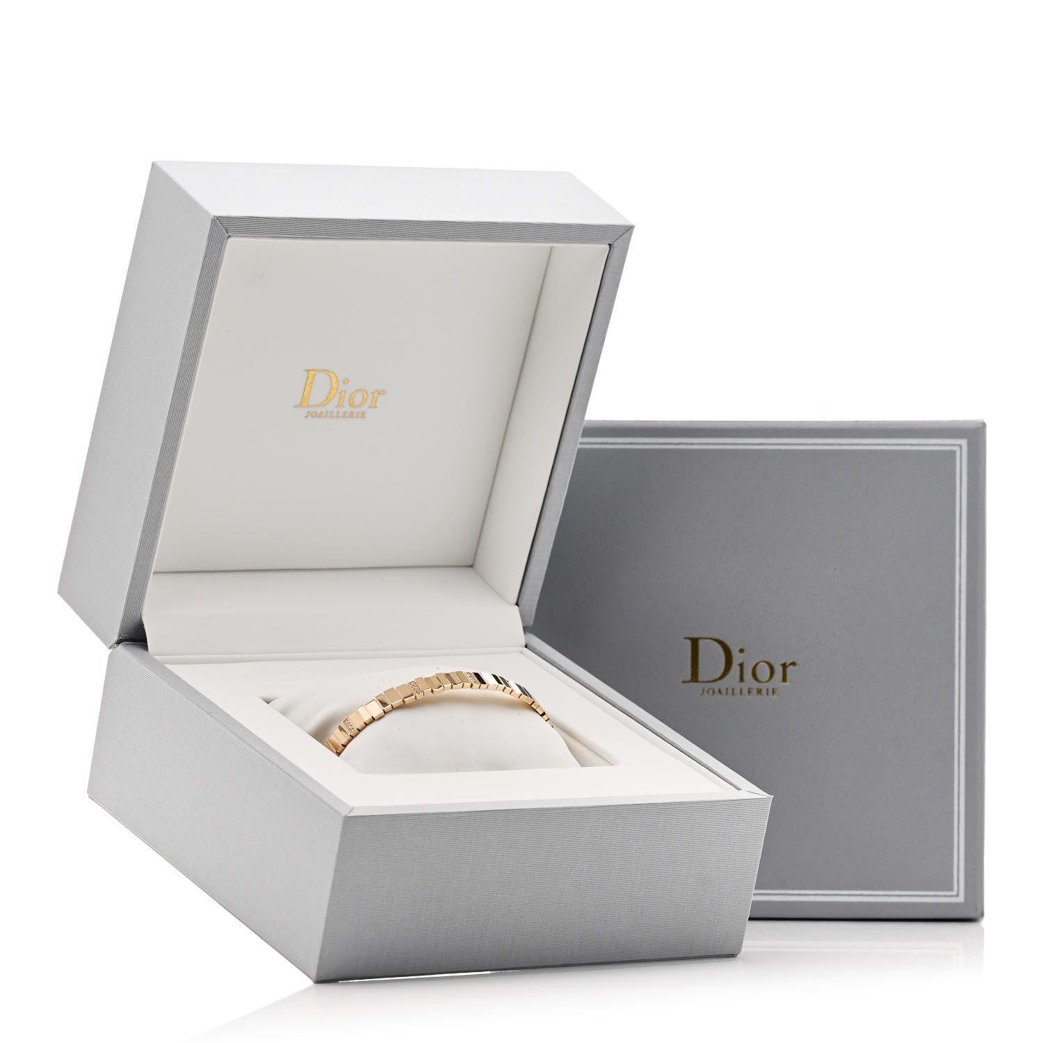 Christian Dior 18K Yellow Gold Diamond Gem Dior Bracelet 4 of 4