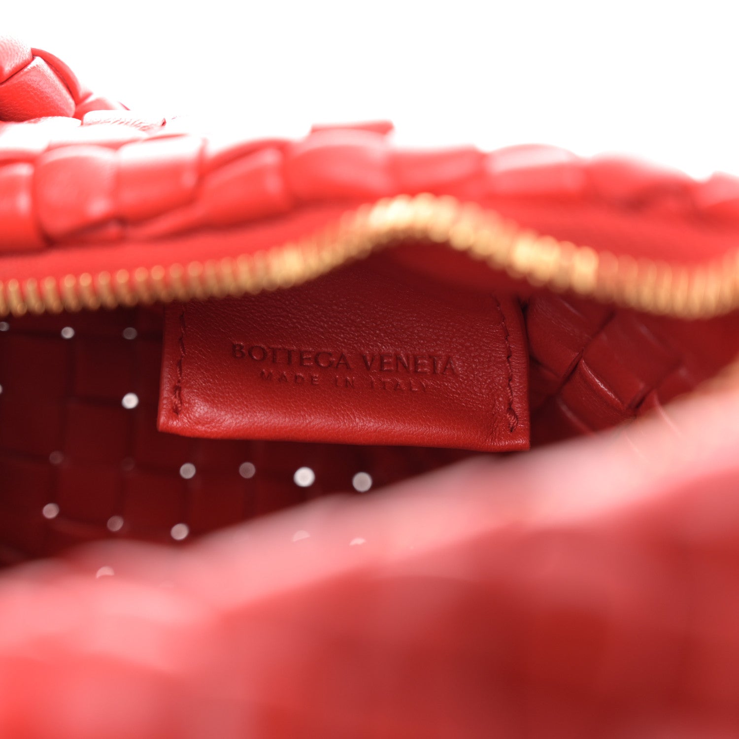 Bottega Veneta Nappa Intrecciato Mini Padded Jodie Red 6 of 9