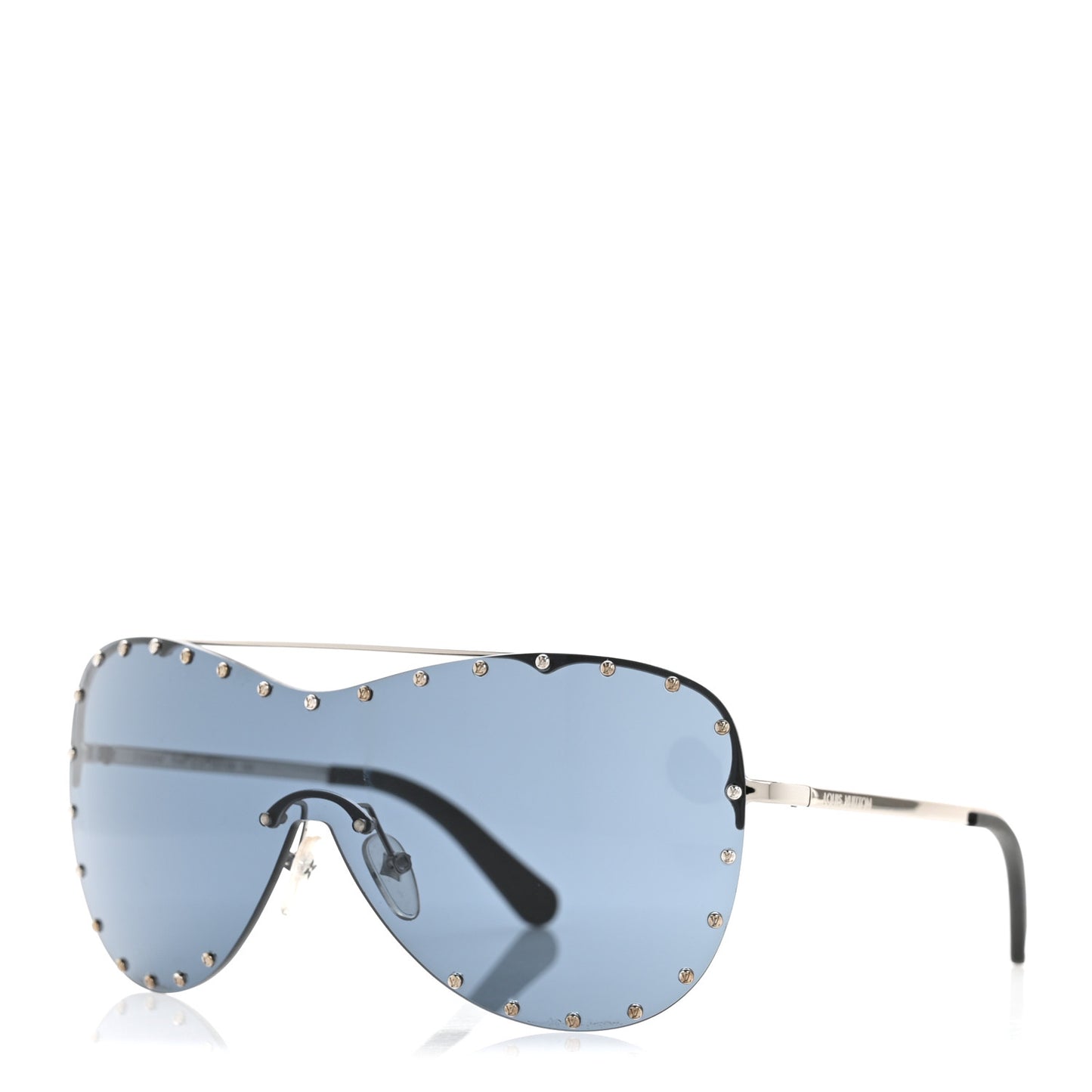 Metal The Party Shield Sunglasses Z1056E Black
