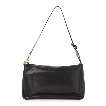 Louis Vuitton Calfskin Pochette Black 3 of 13