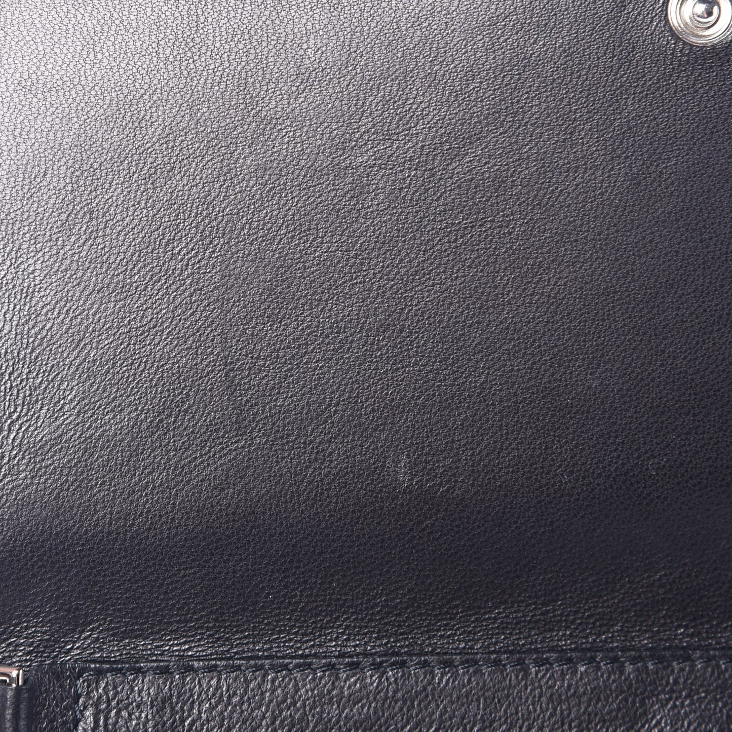 Sugar Goatskin Pandora Chain Wallet Black