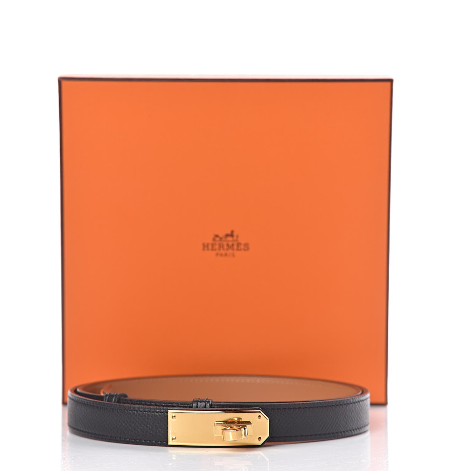 Hermes Epsom Kelly Belt Black 6 of 6