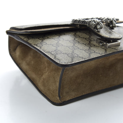 Gucci GG Supreme Monogram Mini Dionysus Shoulder Bag Taupe 9 of 10