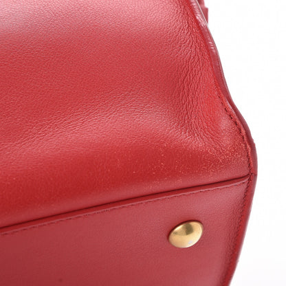 Saint Laurent Calfskin Small Classic Y Cabas Red 13 of 13